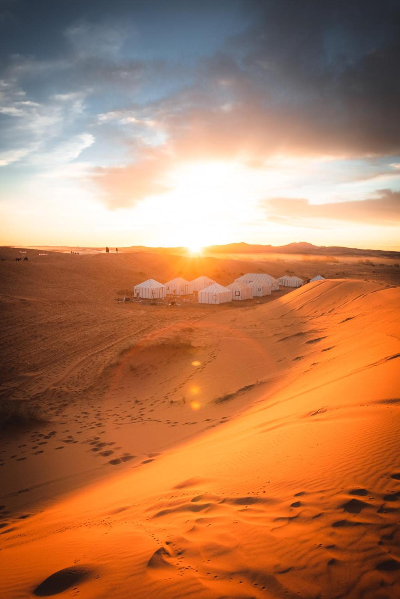 Erg Chebbi Khamlia Desert Camp Merzouga Ngoại thất bức ảnh