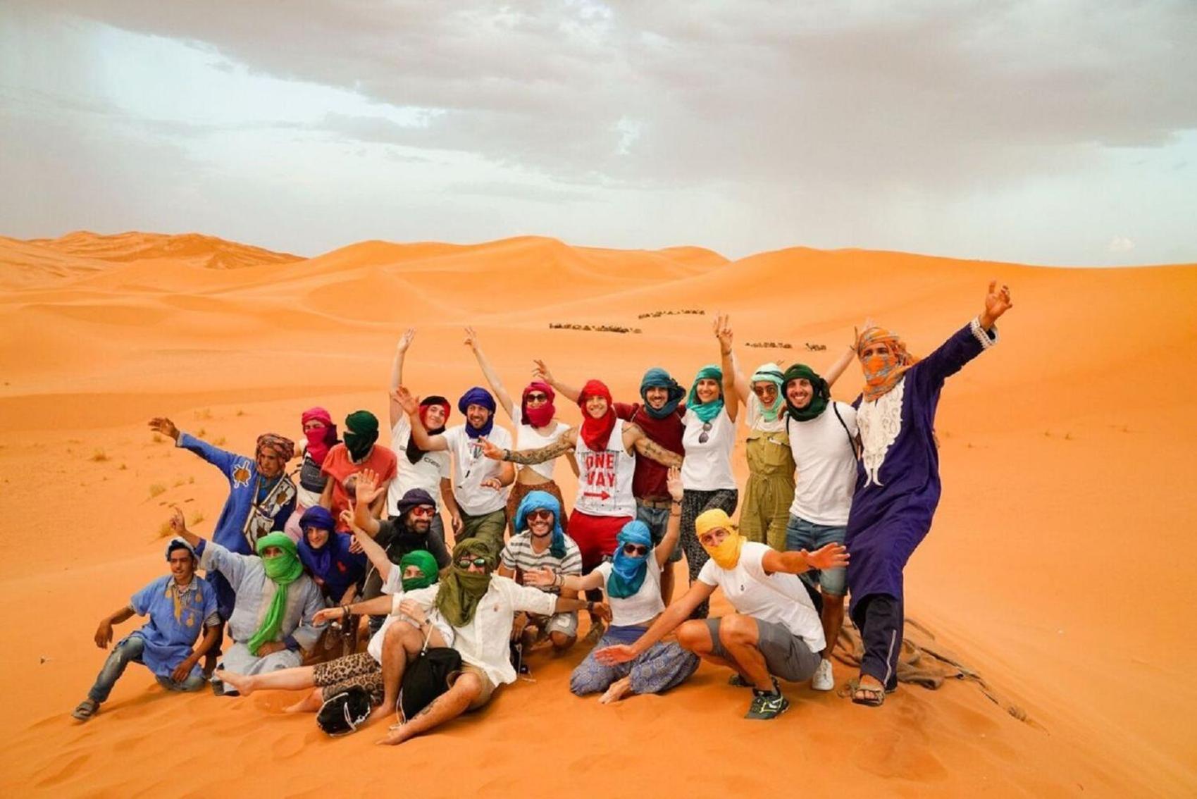 Erg Chebbi Khamlia Desert Camp Merzouga Ngoại thất bức ảnh
